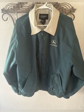 John Deere Zip Front Jacket